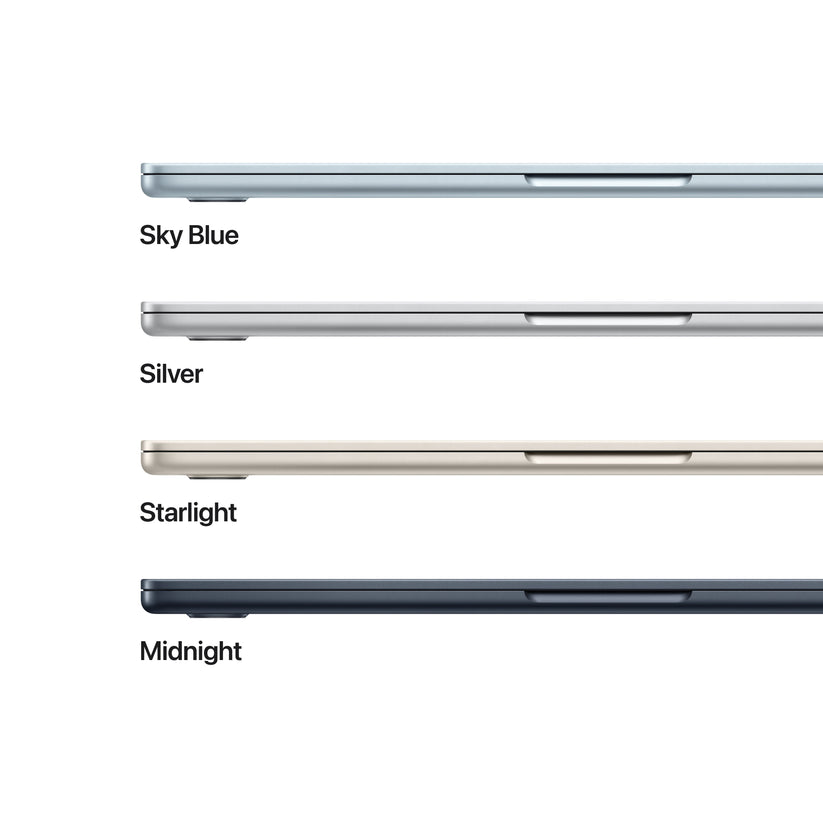 13 hüvelykes MacBook Air: Apple M5 chip 10 magos CPU-val és 10 magos GPU-val, 2TB SSD, 16GB RAM, Háttér-világítású Magic Keyboard Touch ID-val, 70 wattos USB‑C adapterrel – nemzetközi angol - éjfekete CTO