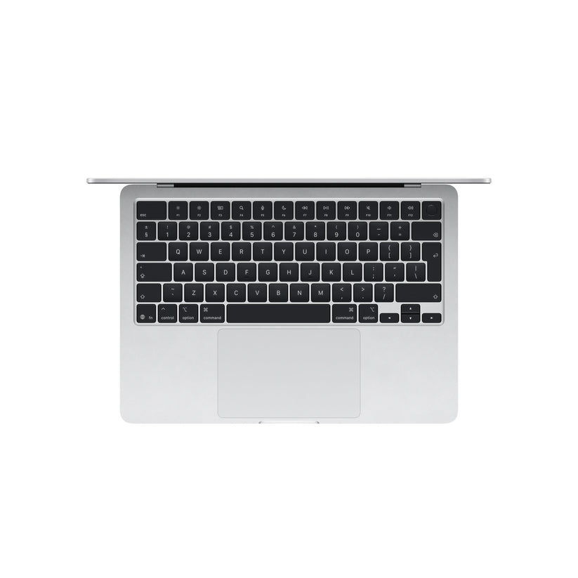 13 hüvelykes MacBook Air: Apple M5 chip 10 magos CPU-val és 10 magos GPU-val, 1TB SSD, 32GB RAM, Háttér-világítású Magic Keyboard Touch ID-val, 70 wattos USB‑C adapterrel – magyar - ezüst CTO