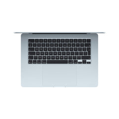 15 hüvelykes MacBook Air: Apple M5 chip 10 magos CPU-val és 10 magos GPU-val, 512GB SSD, 24GB RAM, Háttér-világítású Magic Keyboard Touch ID‑val, 70 wattos adapterrel – nemzetközi angol - égkék CTO