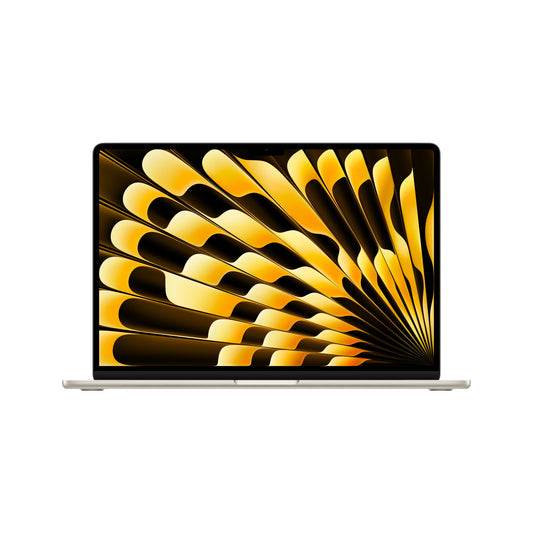 15 hüvelykes MacBook Air: Apple M5 chip 10 magos CPU-val és 10 magos GPU-val, 2TB SSD, 24GB RAM, Háttér-világítású Magic Keyboard Touch ID‑val, 35 wattos, kétportos USB‑C adapterrel – nemzetközi angol - csillagfény CTO