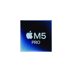 14 hüvelykes MacBook Pro: Apple M5 Pro chip 15 magos CPU-val és 16 magos GPU-val, 4TB SSD, 24GB RAM, Háttér-világítású Magic Keyboard Touch ID‑val – nemzetközi angol - ezüst CTO