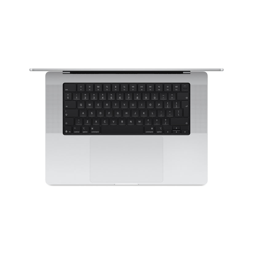 16 hüvelykes MacBook Pro: Apple M5 Max chip 18 magos CPU-val és 40 magos GPU-val, 8TB SSD, 128GB RAM, Nanotexturált kijelző, Háttér-világítású Magic Keyboard Touch ID‑val – nemzetközi angol - ezüst CTO
