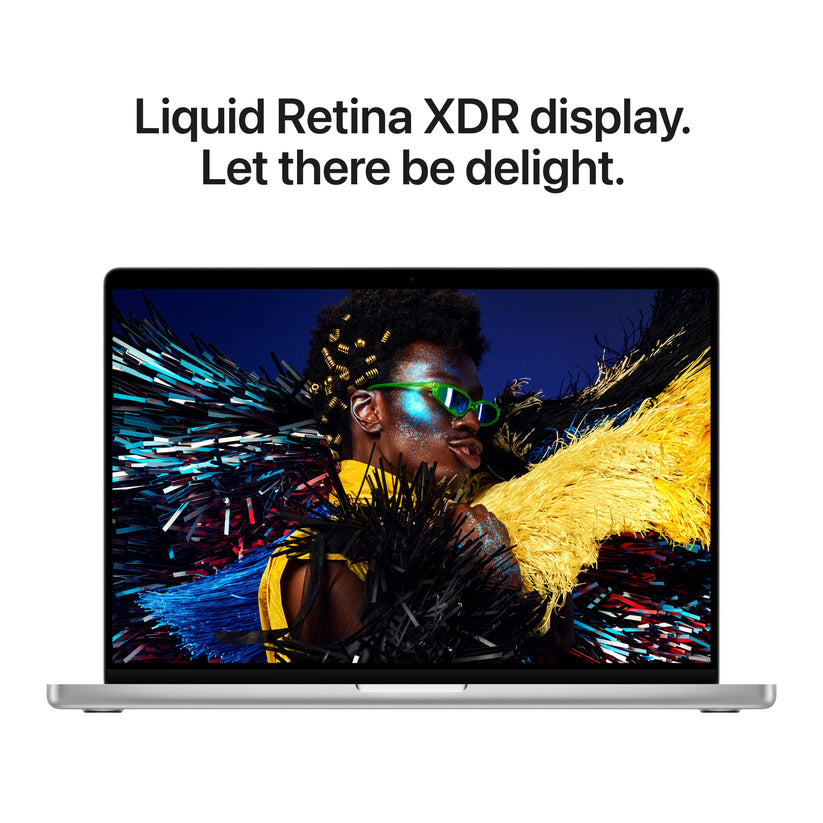 16 hüvelykes MacBook Pro: Apple M5 Max chip 18 magos CPU-val és 40 magos GPU-val, 8TB SSD, 128GB RAM, Nanotexturált kijelző, Háttér-világítású Magic Keyboard Touch ID‑val – nemzetközi angol - ezüst CTO