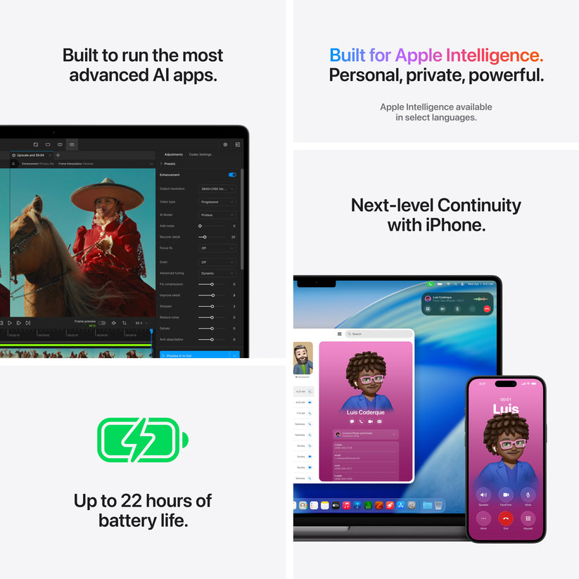16 hüvelykes MacBook Pro: Apple M5 Max chip 18 magos CPU-val és 40 magos GPU-val, 8TB SSD, 128GB RAM, Nanotexturált kijelző, Háttér-világítású Magic Keyboard Touch ID‑val – nemzetközi angol - ezüst CTO