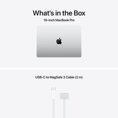 16 hüvelykes MacBook Pro: Apple M5 Pro chip 18 magos CPU-val és 20 magos GPU-val, 1TB SSD, 64GB RAM, Nanotexturált kijelző, Háttér-világítású Magic Keyboard Touch ID‑val – nemzetközi angol - ezüst CTO