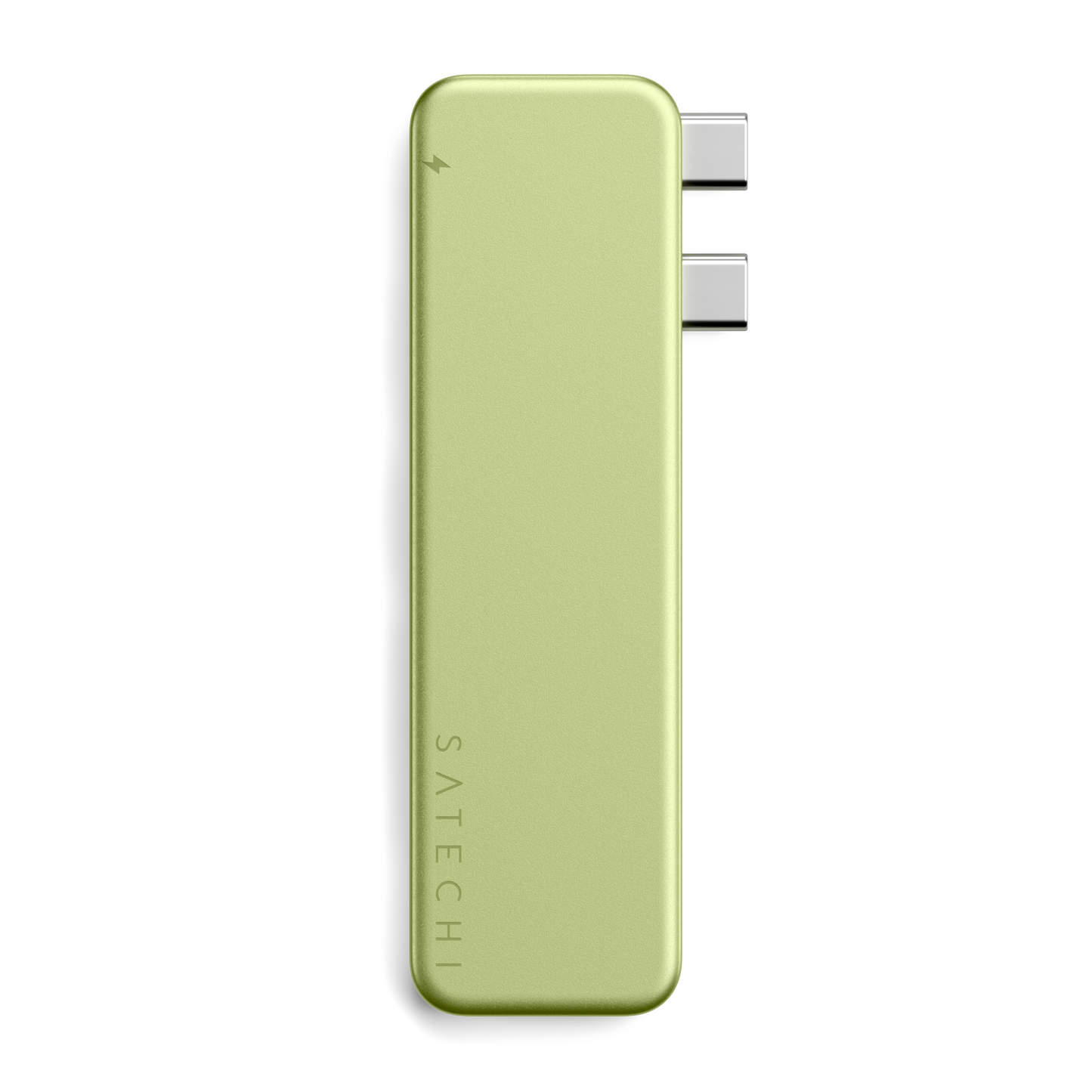 Satechi – USB-C Snap Hub (1x HDMI 4K 60Hz, 1x USB-C 5 Gbps-ig, 1x USB-A 3.0 5 Gbps-ig, 1xUSB-C PD60W, 1x és 1x SD kártya olvasó) - Citrus