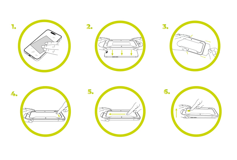 Mobile Origin Screen Guard with easy application, iPhone Air - iSTYLE HU