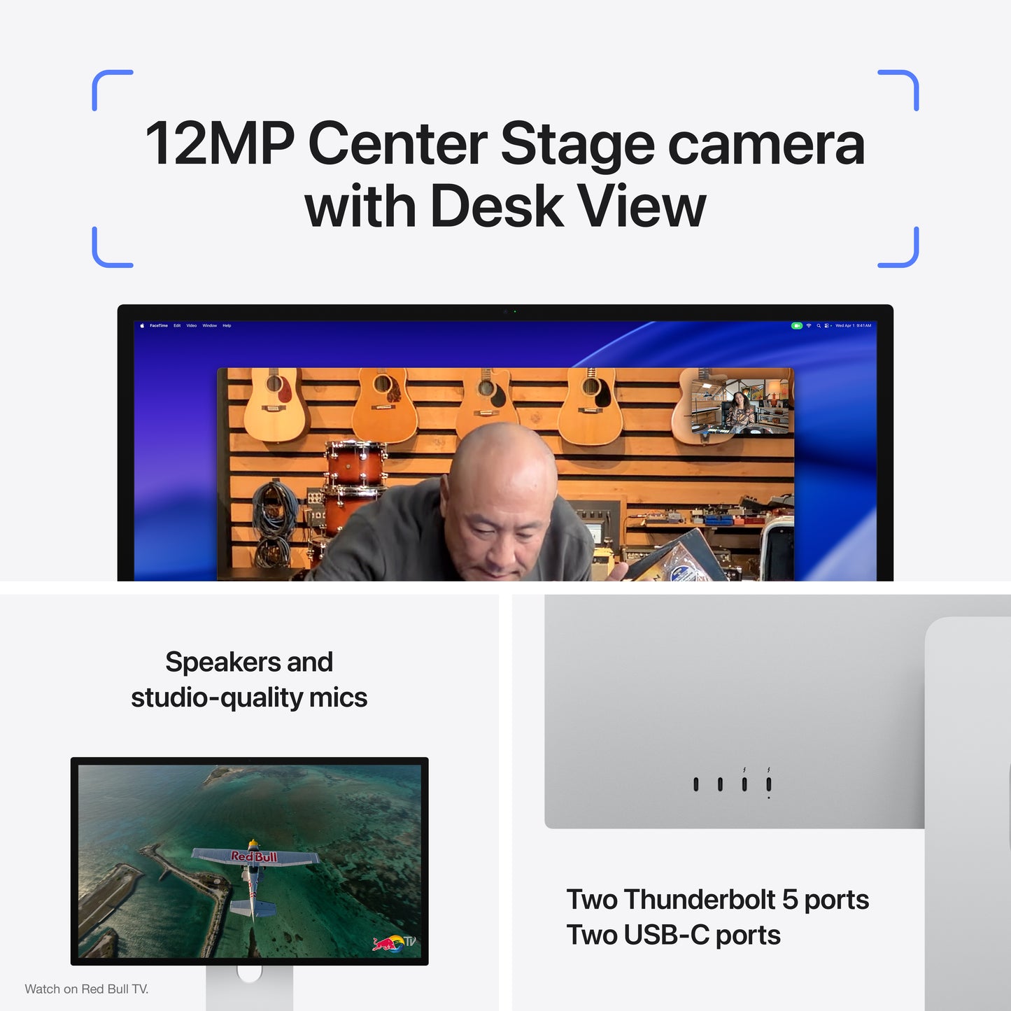 Studio Display XDR - normál üveg - VESA rögzítőadapter (az állvány nem tartozék)