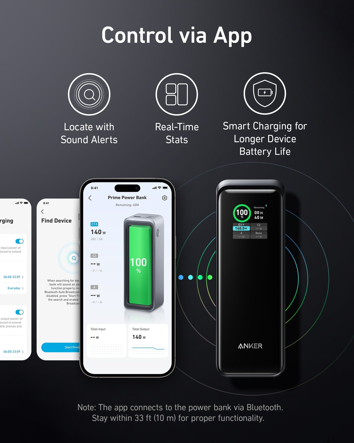 Anker – Prime 27650mAh, 250 Wattos külső akkumulátor - fekete - iSTYLE HU