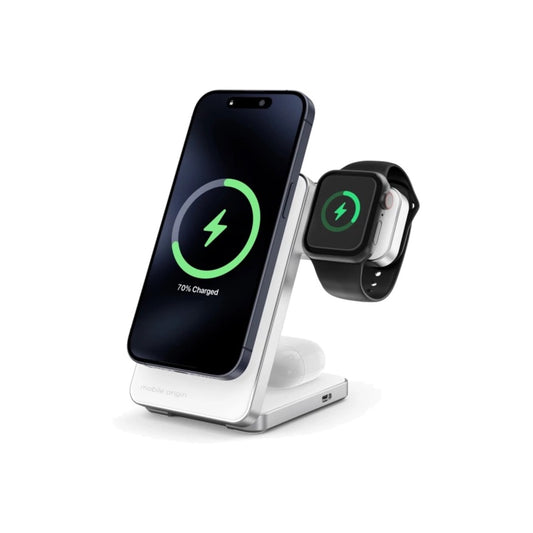 Mobile Origin – Qi2 CompactStand 3in1 - fehér - iSTYLE HU
