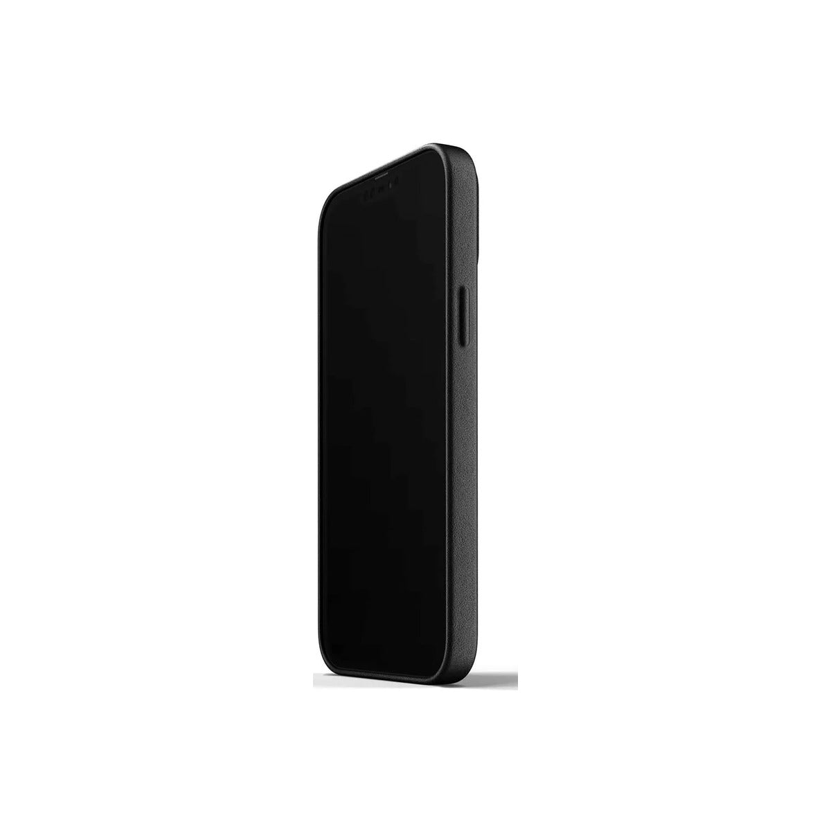 Mujjo – iPhone 13 Pro Max bőr tok - fekete - iSTYLE HU