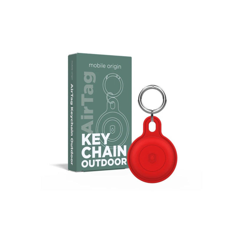 Mobile Origin – Airtag Outdoor KeyChain - Piros - iSTYLE HU
