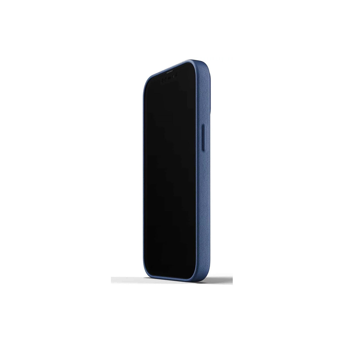 Mujjo – iPhone 13 Pro bőr tok - kék - iSTYLE HU