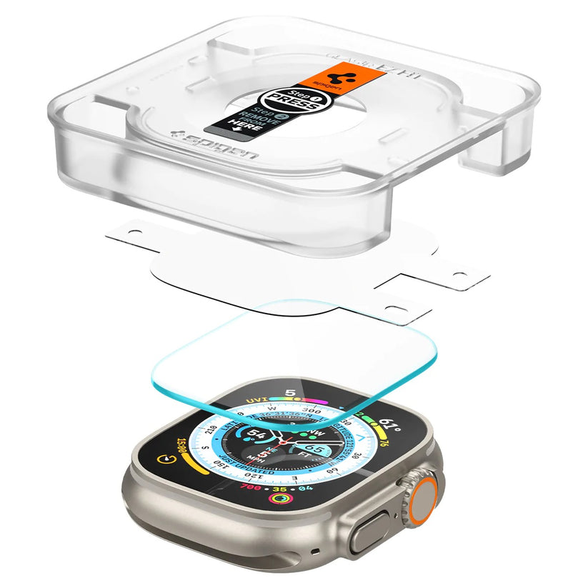 Spigen Glass EZ Fit 2 Pack - Apple Watch Ultra 49mm - iSTYLE HU