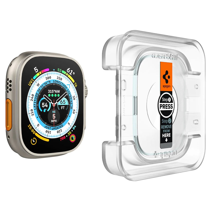 Spigen Glass EZ Fit 2 Pack - Apple Watch Ultra 49mm - iSTYLE HU