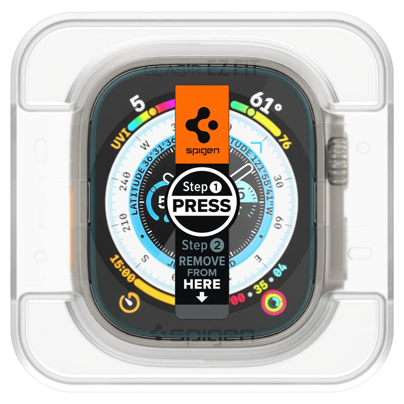 Spigen Glass EZ Fit 2 Pack - Apple Watch Ultra 49mm - iSTYLE HU