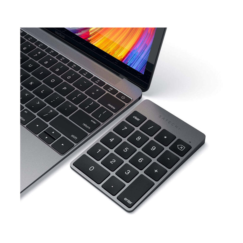 Satechi – Slim Aluminum vezeték nélküli billentyűzet - asztroszürke - iSTYLE HU