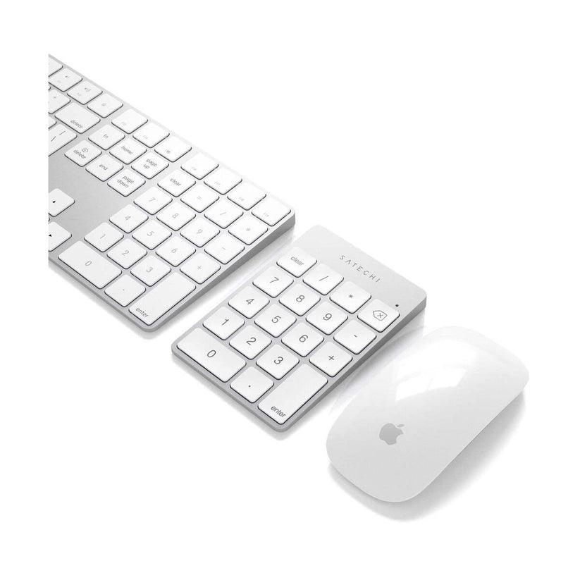 Satechi – Slim Aluminum vezeték nélküli billentyűzet - Ezüst - iSTYLE HU