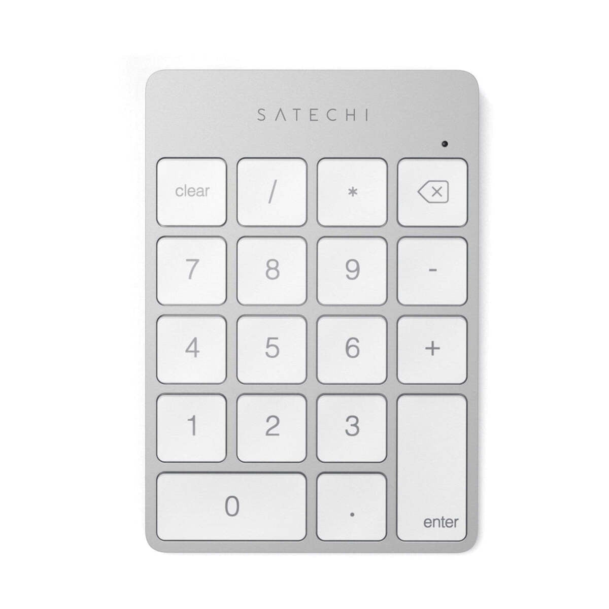 Satechi – Slim Aluminum vezeték nélküli billentyűzet - Ezüst - iSTYLE HU