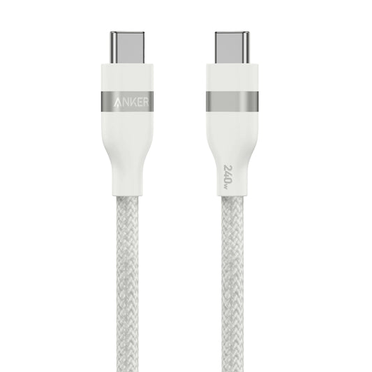 Anker – 310 USB-C-USB-C fonott, 0,9 m-es, 240 Wattos kábel - fehér - iSTYLE HU