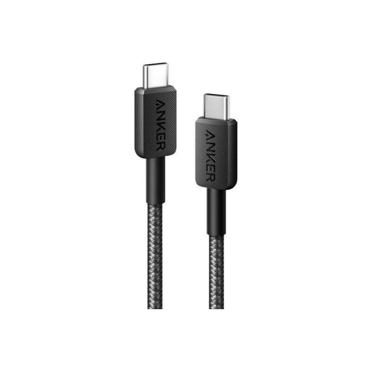 Anker - 322 kétoldalú USB-C kábel (0,9m) – fekete - iSTYLE HU