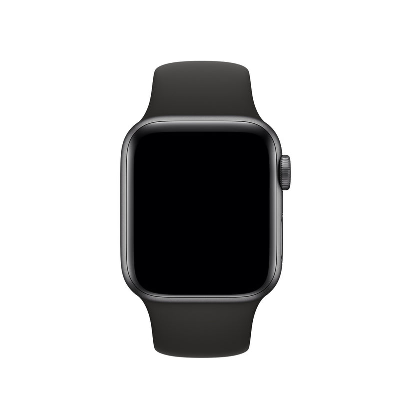 Apple Watch 44mm Band: Black Sport Band - S/M & M/L (DEMO) - iSTYLE HU