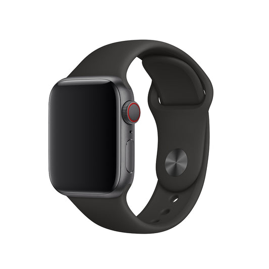Apple Watch 44mm Band: Black Sport Band - S/M & M/L (DEMO) - iSTYLE HU