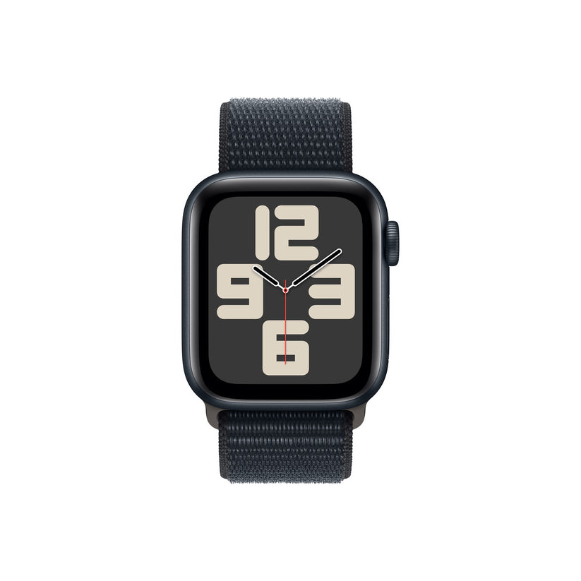 Apple Watch SE GPS – 40 mm-es éjfekete alumíniumtok, éjfekete sportpánt - iSTYLE HU