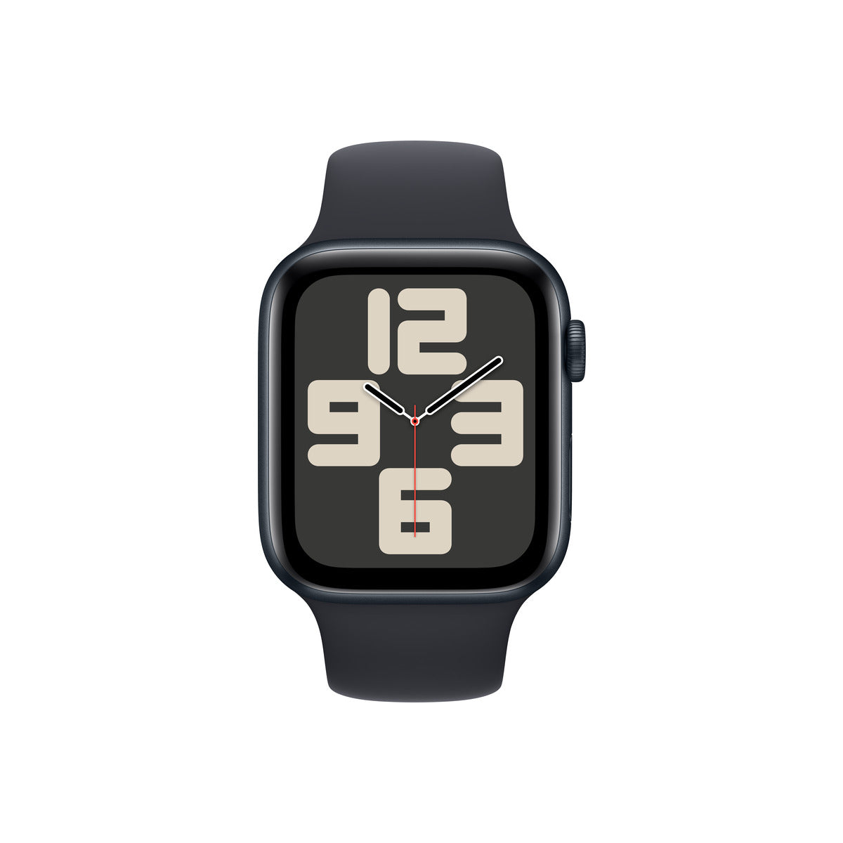 Apple Watch SE GPS – 44 mm-es éjfekete alumíniumtok, éjfekete sportszíj - M/L - iSTYLE HU