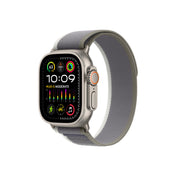Apple Watch Ultra 2 GPS + Cellular – 49 mm-es titántok, zöld-szürke terep pánt - S/M (Copy) - iSTYLE.hu
