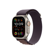 Apple Watch Ultra 2 GPS + Cellular – 49 mm-es titántok, indigó alpesi pánt - S - iSTYLE.hu