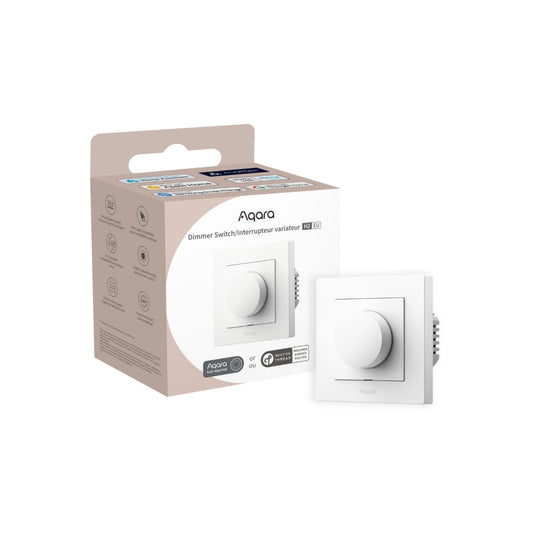 AQARA H2 Dimmer fényerőszabályzós Zigbee + Thread okos villanykapcsoló, fehér - iSTYLE HU