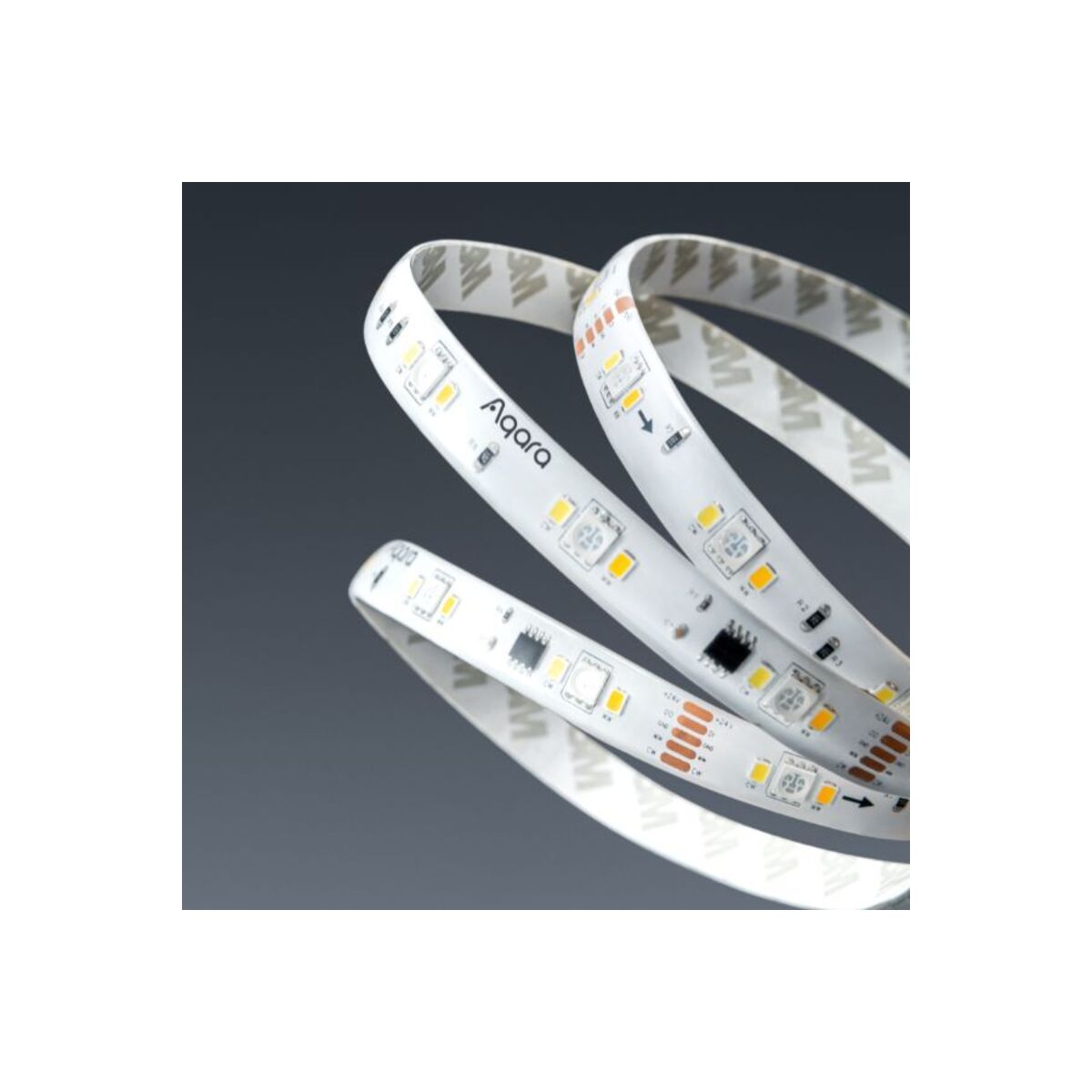 AQARA LED Strip T1, okos RGB CCT IC LED-szalag szett (vezérlés + tápegység + 2m LED) (Zigbee 3.0) - iSTYLE HU