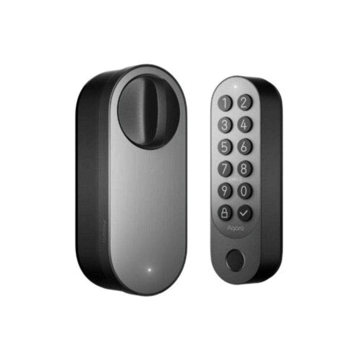 AQARA U200 Smart Lock utólag felszerelhető zárbetét, Matter kompatibilis, fekete - iSTYLE HU