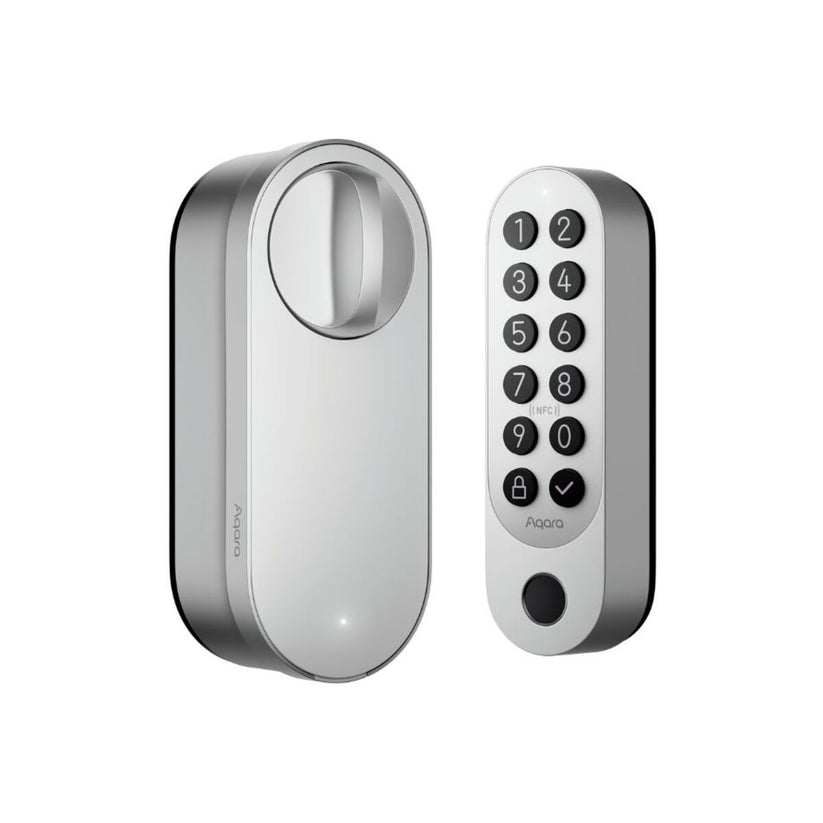 AQARA U200 Smart Lock utólag felszerelhető zárbetét, Matter kompatibilis, ezüst színű - iSTYLE HU