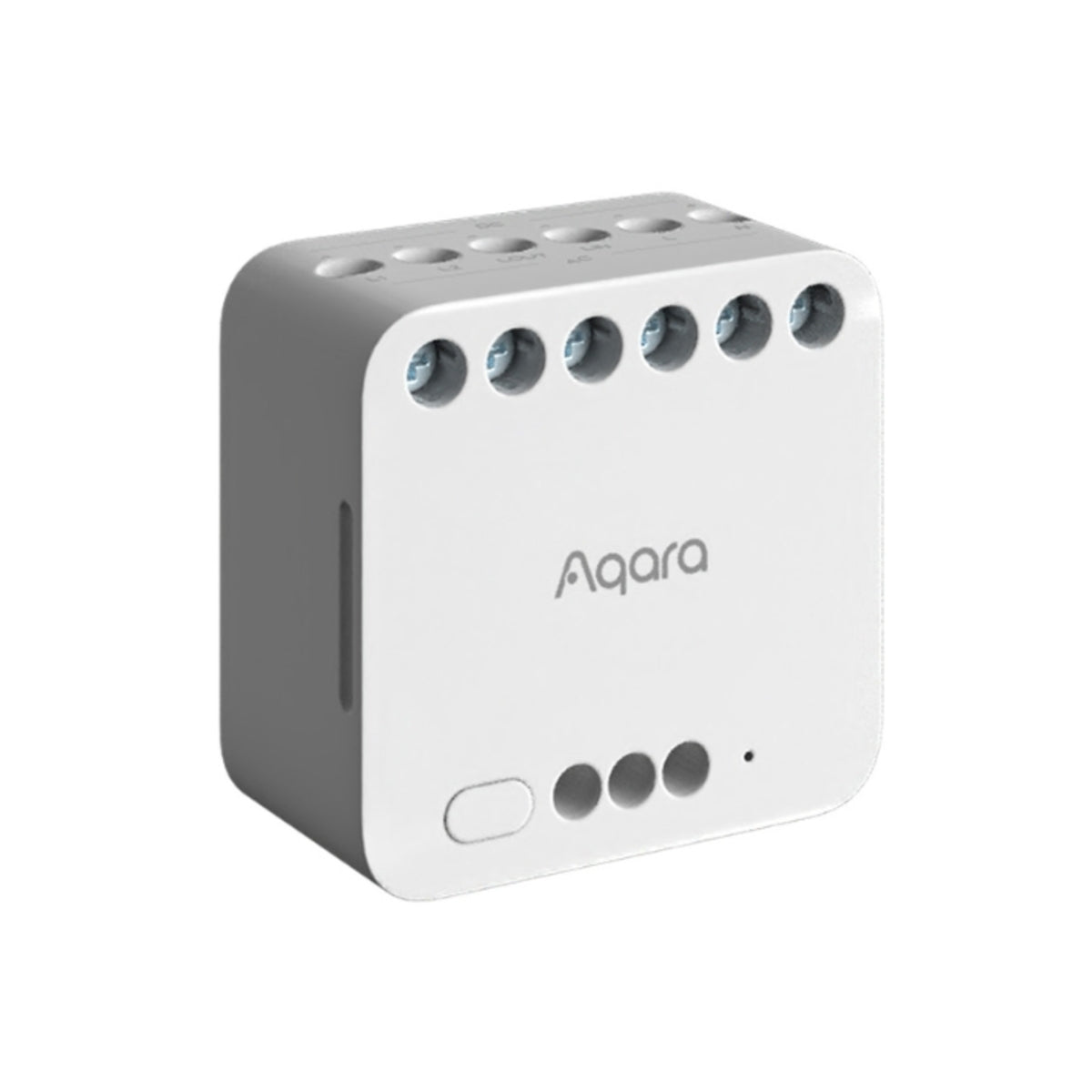 AQARA T2 mini 2 áramkörös relémodul, fogyasztásméréssel, motoros redőnyvezérléshez (Zigbee) - iSTYLE HU