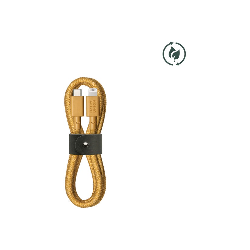 Native Union – Töltőkábel (1.2m) - sárga - iSTYLE HU