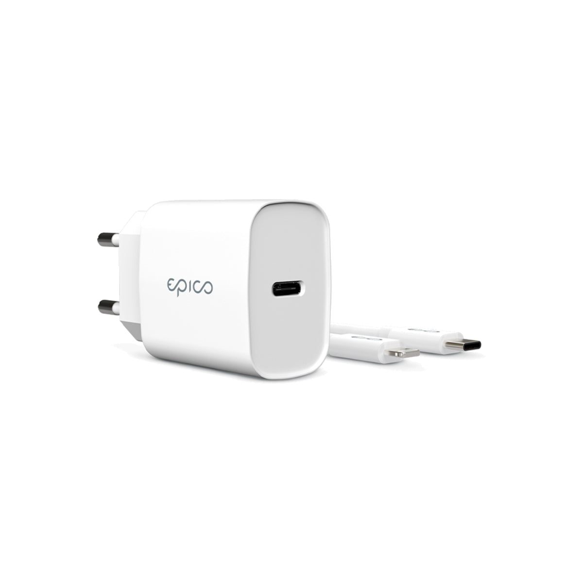 EPICO – 20 Wattos töltő adapter és töltő kábel csomag - iSTYLE HU