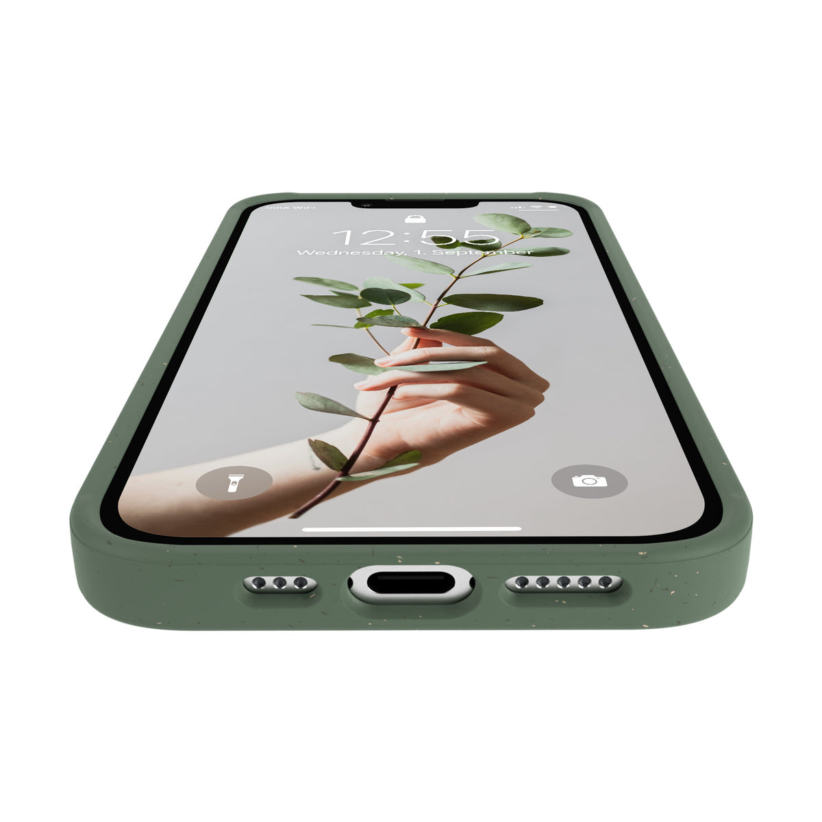 Woodcessories – Bio iPhone 13 Pro Max tok - Éjzöld - iSTYLE HU