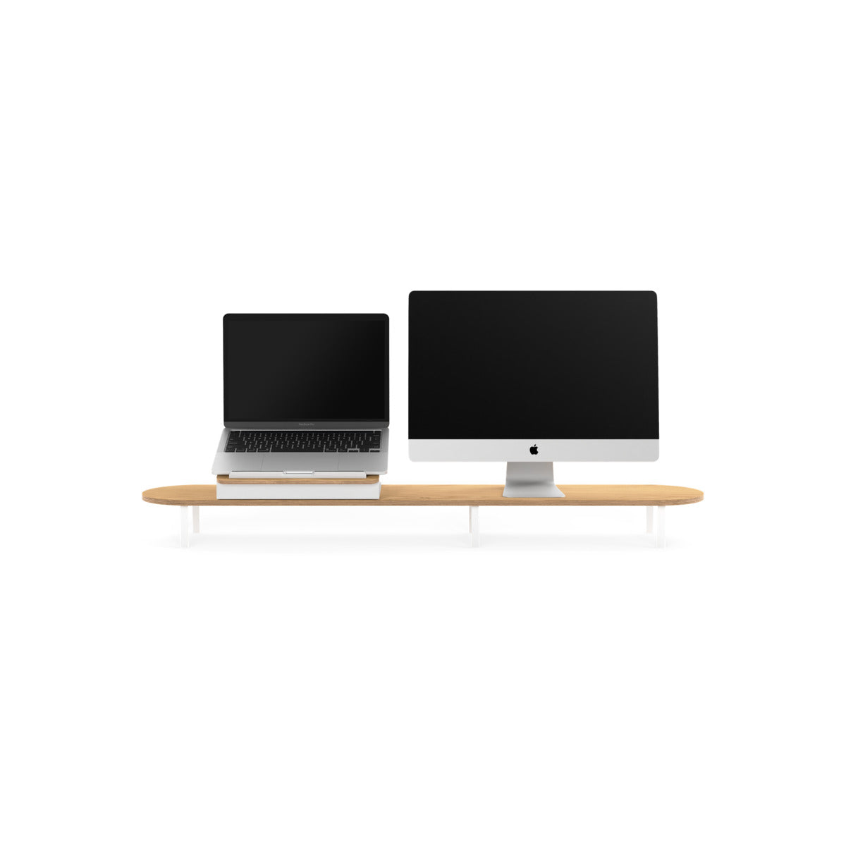 Woodcessories – Dupla Monitorálvány - tölgy - iSTYLE HU
