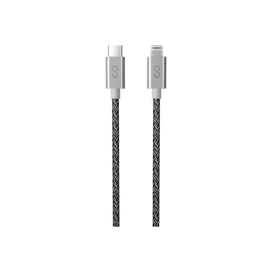 Epico – Fabric Braided USB-C to Lightning kábel (1.2m) - asztroszürke - iSTYLE HU