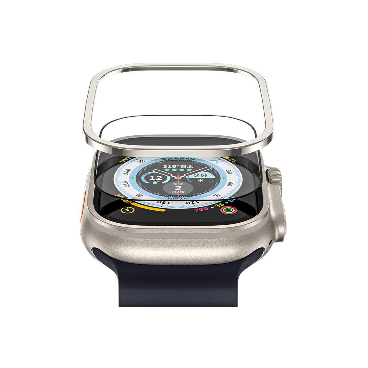 Blueo – Sapphire & Titanium üvegfólia - Apple Watch Ultra - iSTYLE HU