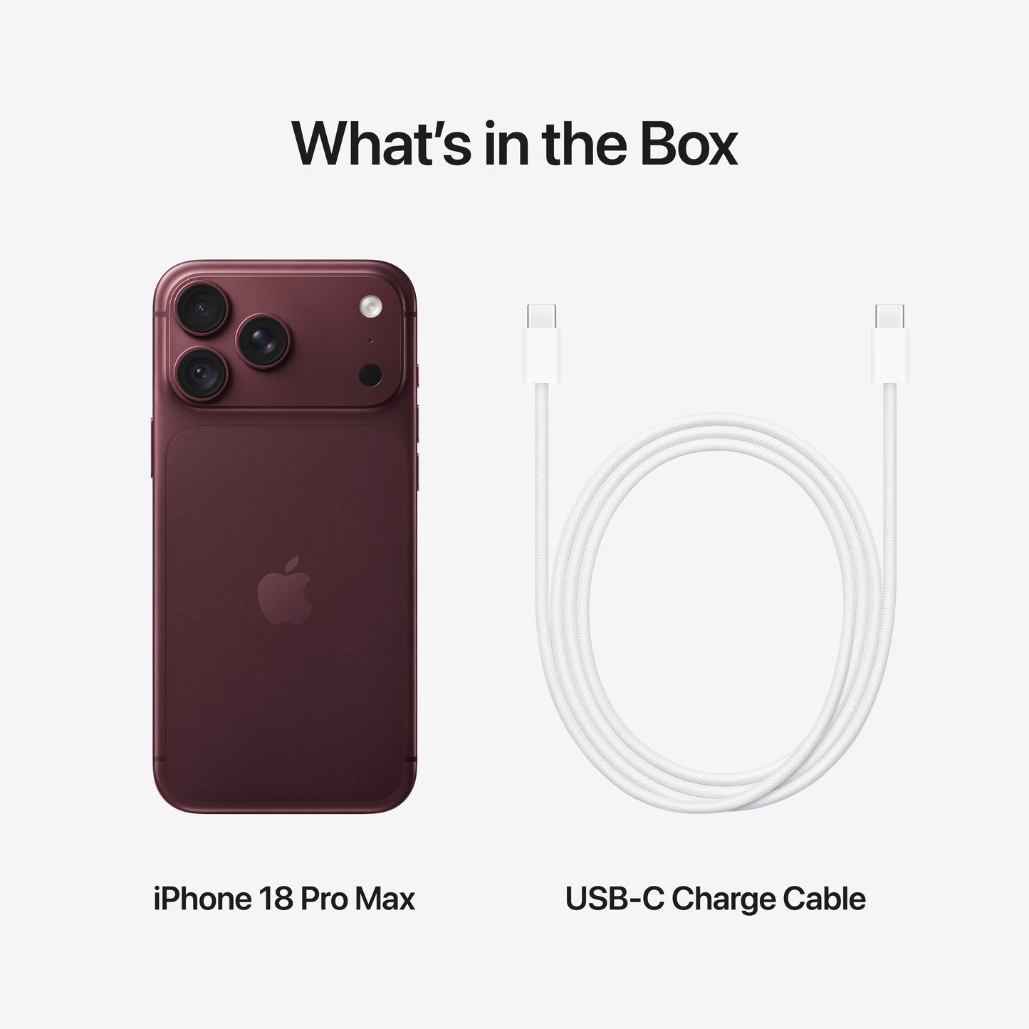 iPhone 18 Pro Max 512GB – burgundi
