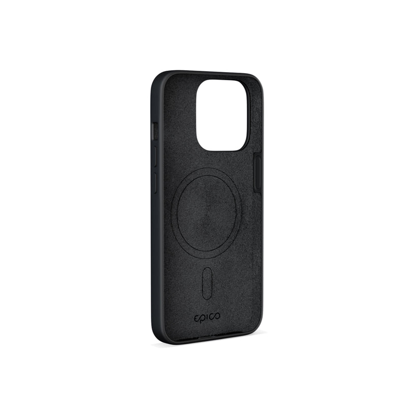 EPICO – iPhone 14 Szilikon tok (MagSafe-kompatibilis) - fekete - iSTYLE HU