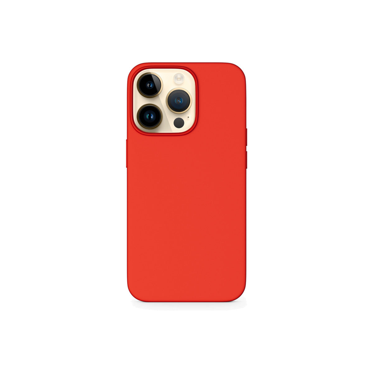 EPICO – iPhone 14 Szilikon tok (MagSafe-kompatibilis) - piros - iSTYLE HU