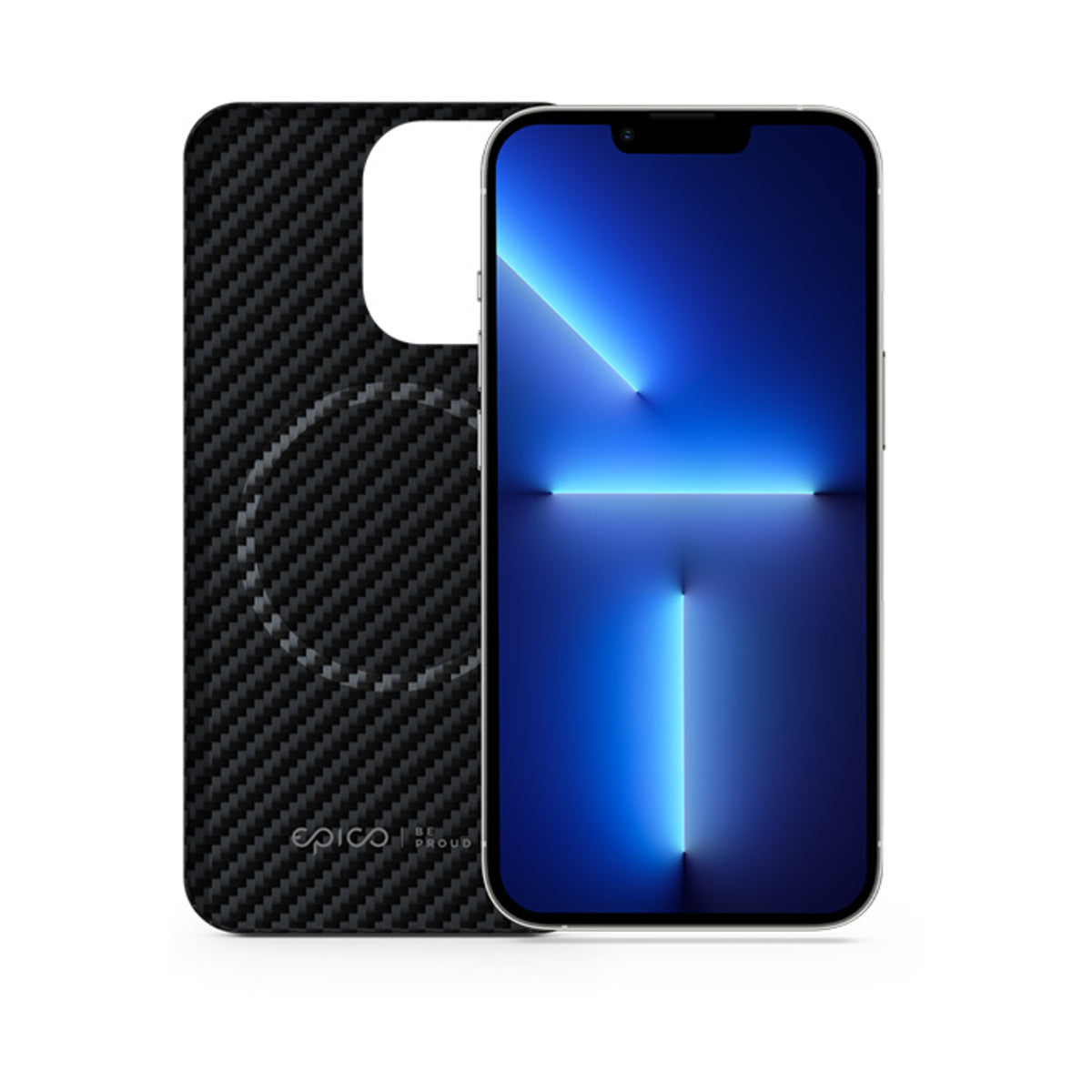 EPICO – Mágneses Carbon (MagSafe kompatibilis) iPhone 13 Pro tok - Fekete - iSTYLE HU
