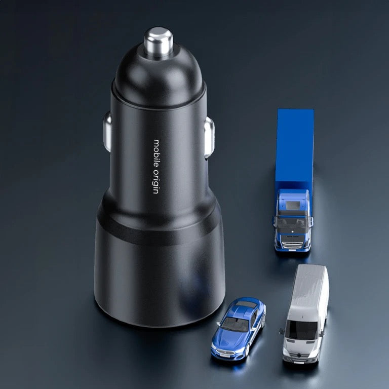 Mobile Origin – Autós töltő 60W USB-C és USB-A - iSTYLE HU