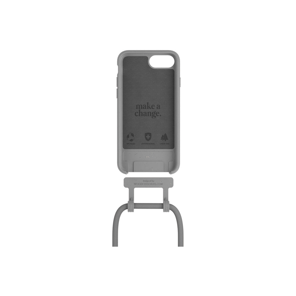 Woodcessories – Change iPhone SE tok - szürke - iSTYLE HU