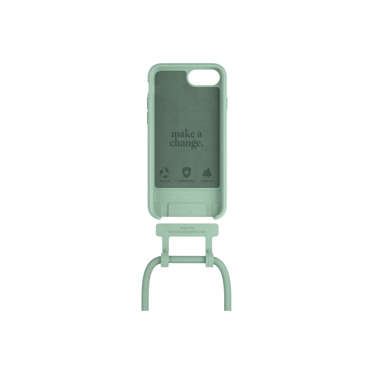 Woodcessories – Change iPhone SE tok - zöld - iSTYLE HU