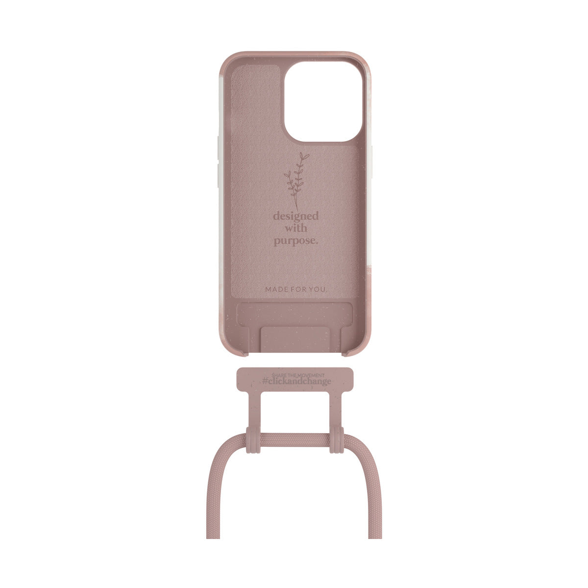 Woodcessories – Change Batik iPhone 13 Pro Max tok - Agyagvörös - iSTYLE HU